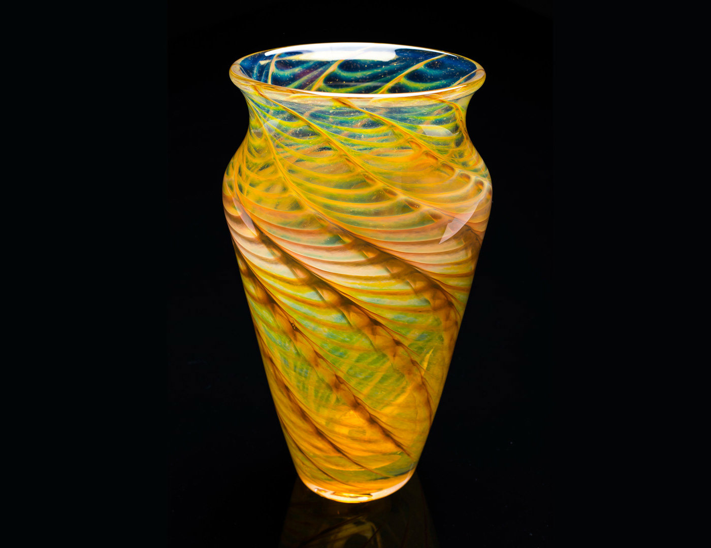 John Krizan Satellite GlassWorks basket series